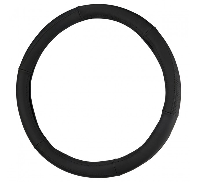 Чохол на кермо Carlife 39 - 41см, шкіра, чорний SW242L, ціна: 434 грн.