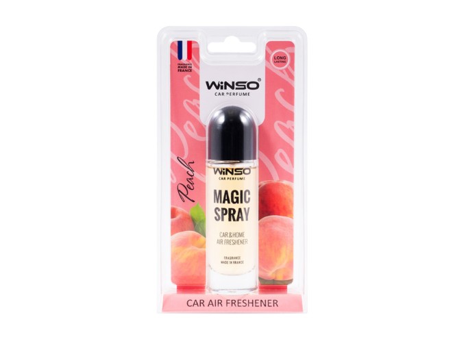 Ароматизатор Winso Magic Spray Peach, 30мл 532560 в виде спрея, цена: 167 грн.