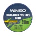 Лента изоляционная ПВХ Winso д.30м, ш.19мм, т.130мк, синяя, цена: 38 грн.