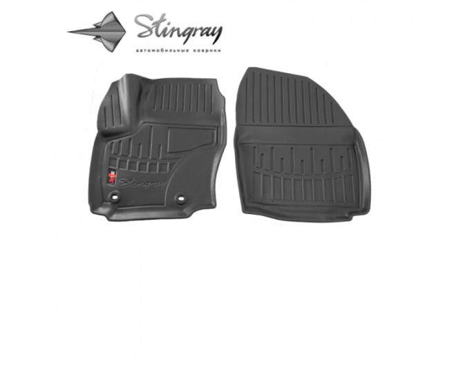 Ford S-Max (2006-2014) (OWAL clips) комплект 3D ковриков с 2 штук (Stingray), цена: 1 137 грн.
