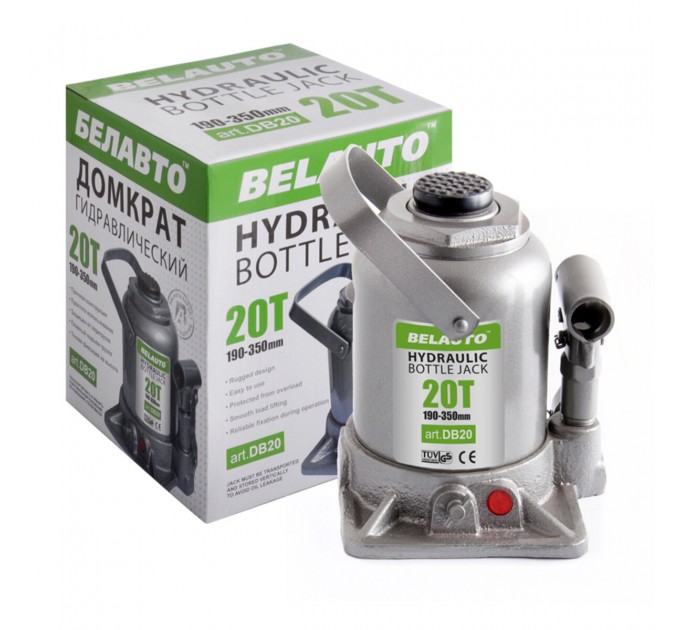 Домкрат гідравлічний пляшковий БелАвто 20т 190-350мм, ціна: 2 348 грн.