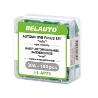 Набор предохранителей Белавто "мини", 30А, 100шт