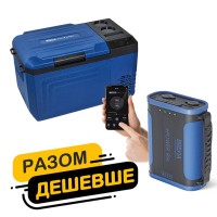 Холодильник автомобільний Brevia 24л 22160 + портативна зарядна станція Brevia ePower 96Ah