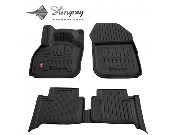 Renault ZOE (2012-2018) комплект 3D ковриков с 5 штук (Stingray), цена: 1 870 грн.