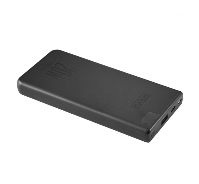 Повербанк (Power Bank) Brevia 10000mAh 20W Li-Pol, LCD чорний, ціна: 539 грн.