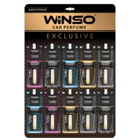 Освіжувач повітря з капсулою Winso Turbo Exclusive дисплей MIX