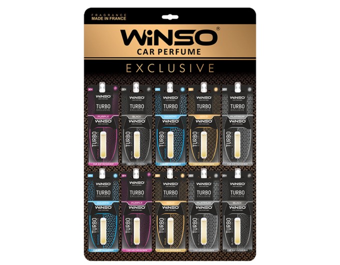 Освежитель воздуха с капсулой Winso Turbo Exclusive дисплей MIX, цена: 2 512 грн.