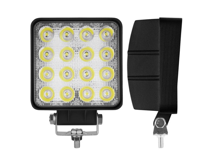 Фара светодиодная Brevia Epistar white Spot 10-30V, 48W (16x3W), 3520Lm, 1шт, цена: 595 грн.