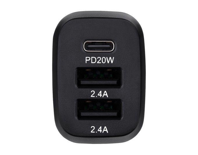 Автомобильное зарядное устройство Brevia ePower TriDrive 44W 1xUSB-C+2xUSB-A черный, цена: 498 грн.