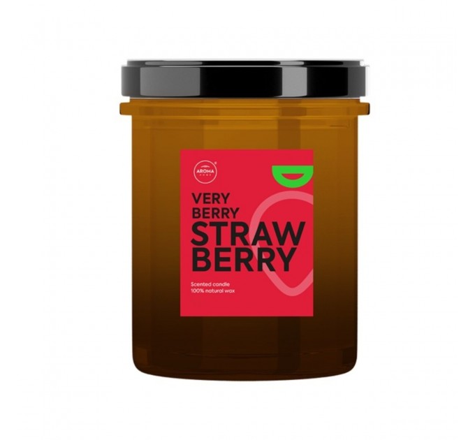 Свічка ароматична Aroma Home Candles Modern Fruits Strawberry 230г, ціна: 416 грн.