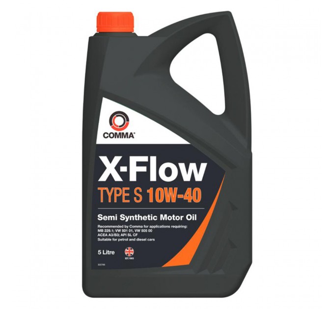 Моторне масло Comma X-Flow Type S 10W-40 5л, ціна: 1 532 грн.