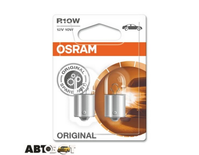 Лампа розжарювання Osram Original R10W 12V 5008-02B (2 шт.), ціна: 75 грн.