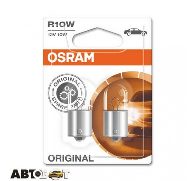 Лампа розжарювання Osram Original R10W 12V 5008-02B (2 шт.), ціна: 61 грн.