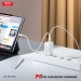 Сетевое зарядное устройство XO CE13 GaN 65W белый, цена: 949 грн.