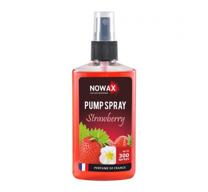 Ароматизатор Nowax Pump Spray Strawberry, 75ml з розпилювачем, ціна: 103 грн.