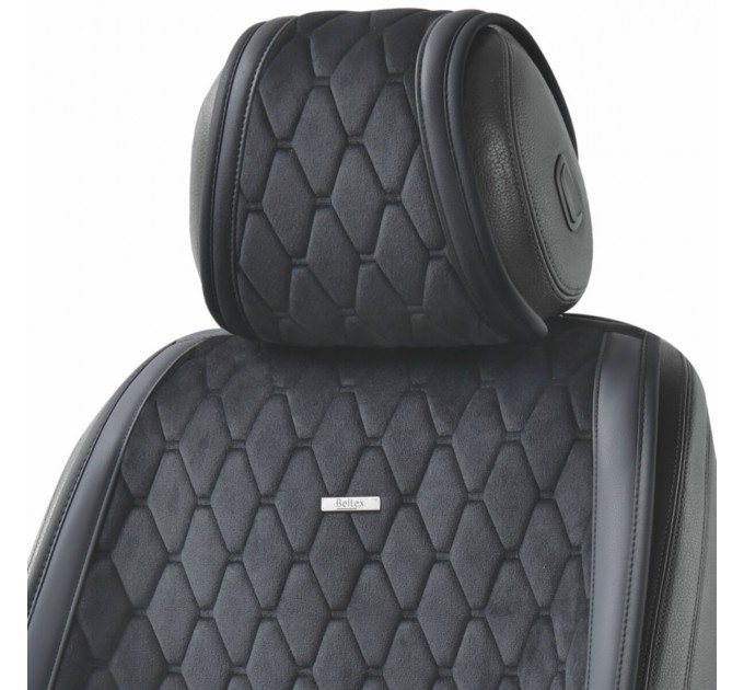 Преміум накидки для передніх сидінь BELTEX New York, black 2шт, ціна: 2 664 грн.
