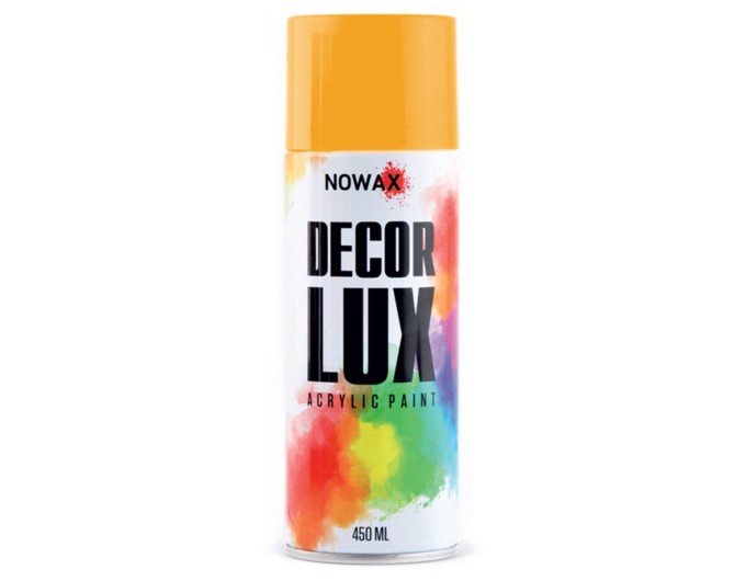 Краска акриловая Nowax Spray Желто-горячий 450мл, цена: 100 грн.