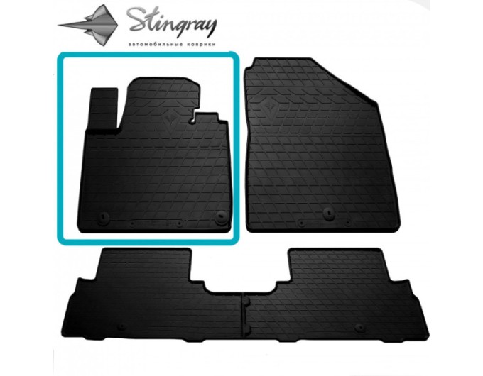 Kia Sorento III (UM) (2014-2020) коврик передний левый (Stingray), цена: 1 071 грн.