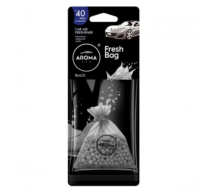 Ароматизатор Aroma Car Fresh Bag Сeramic - BLACK сухой, цена: 80 грн.