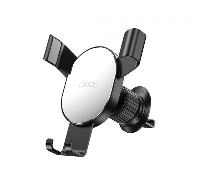 Автомобильный держатель телефона XO 126 Mirror Face Gravity Air Outlet Latch Bracket черный, цена: 139 грн.