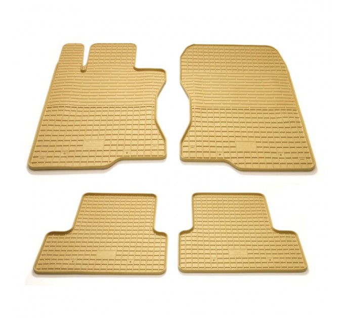 Honda Honda Accord 2008-2013 Комплект из 4-х ковриков Бежевый в салон (Stingray), цена: 2 200 грн.