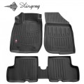 Dacia Duster (2015-2018) (2WD) комплект 3D ковриков с 5 штук (Stingray), цена: 1 870 грн.