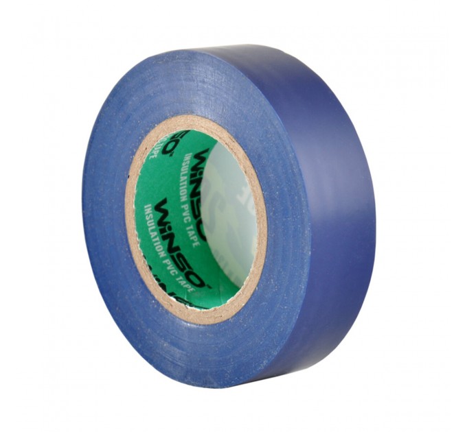 Лента изоляционная ПВХ Winso д.20м, ш.19мм, т.130мк, синяя, цена: 28 грн.