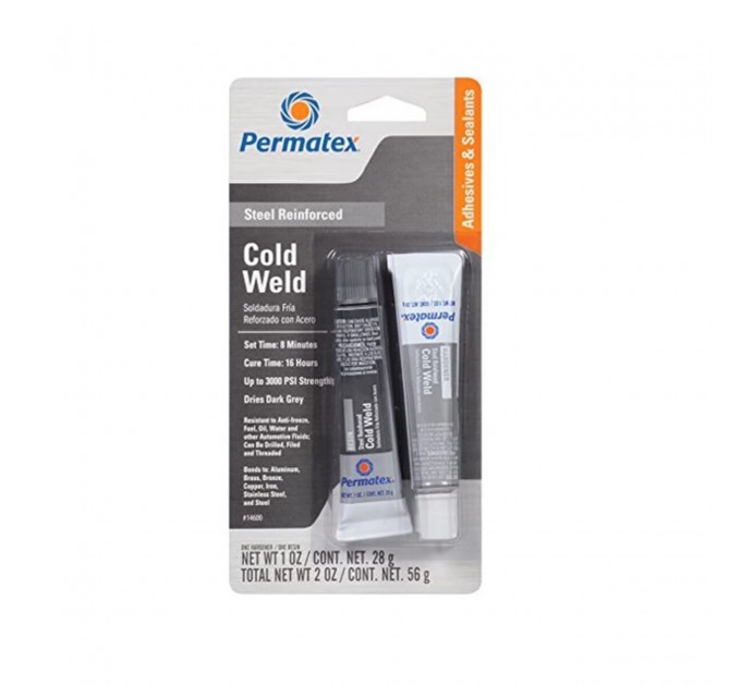 Холодне зварювання Permatex 8 Minute Cold Weld, 56г, ціна: 235 грн.