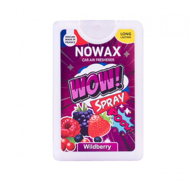 Ароматизатор повітря з розпилювачем Nowax Wow Spray 18мл Wildberry, ціна: 68 грн.