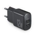 Сетевое зарядное устройство Brevia ePower 12W 2xUSB-A черный, цена: 233 грн.