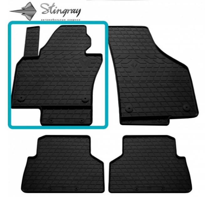 Volkswagen Tiguan I (2007-2015) коврик передний левый (Stingray), цена: 835 грн.
