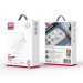 Сетевое зарядное устройство XO CE07 GaN Dual PD 35W GaN белый, цена: 499 грн.