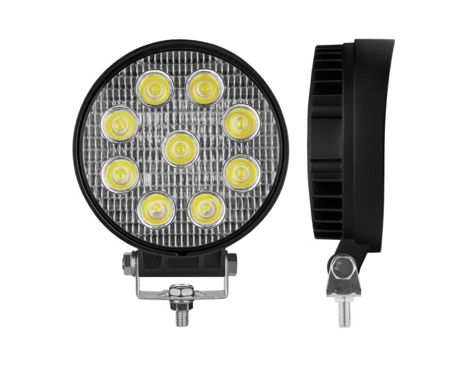 Фара светодиодная Brevia Epistar Flood 10-30V, 27W (9x3W), 1980Lm, 1шт, цена: 430 грн.