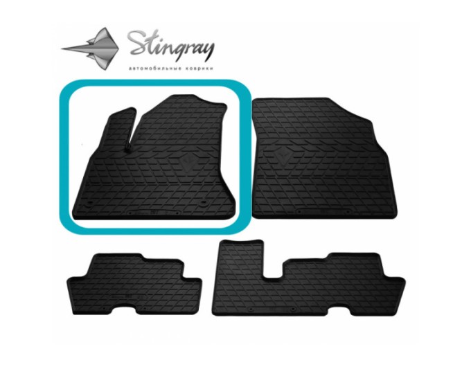 Citroen C4 Picasso (2006-2013) коврик передний левый (Stingray), цена: 977 грн.