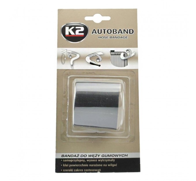 Стрічка K2 Autoband клейка для ремонту шлангів 5x300см, ціна: 87 грн.