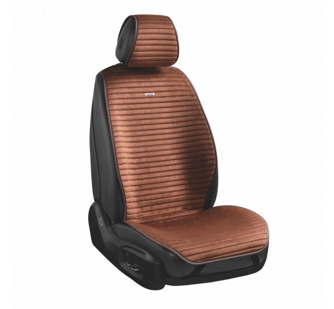 Комплект преміум накидок для сидінь CarLife Sport, coffee, ціна: 4 561 грн.