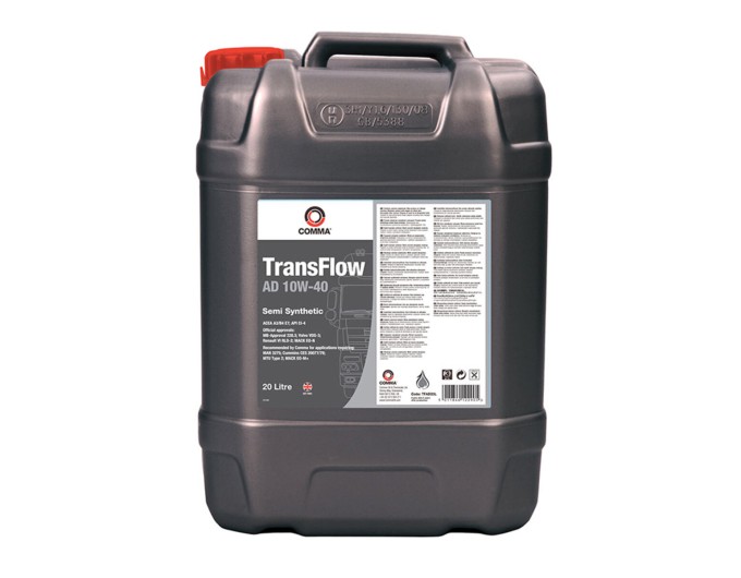 Моторное масло Comma Transflow AD 10W-40 20л, цена: 5 473 грн.