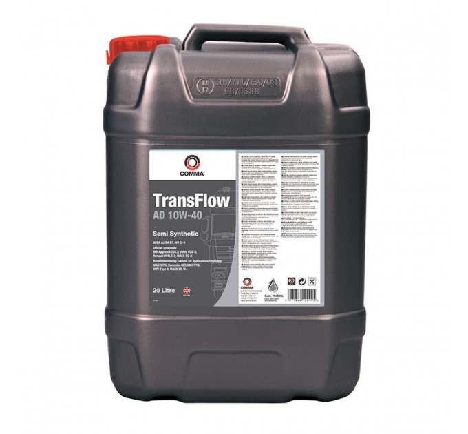 Моторное масло Comma Transflow AD 10W-40 20л, цена: 5 313 грн.