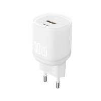 Сетевое зарядное устройство XO L151 30W 1USB-A+1USB-C белый