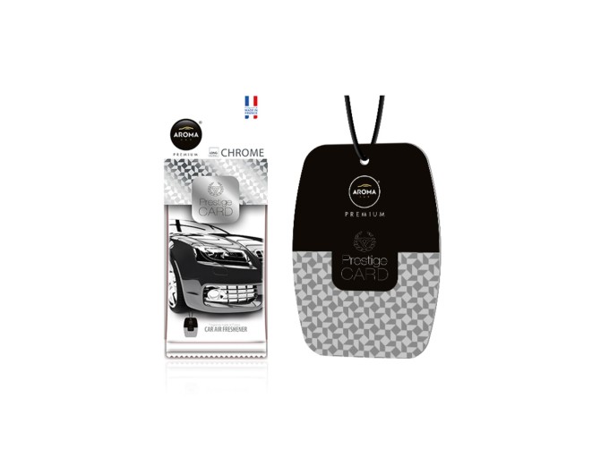 Ароматизатор Aroma Car Prestige Card Chrome сухой, цена: 62 грн.