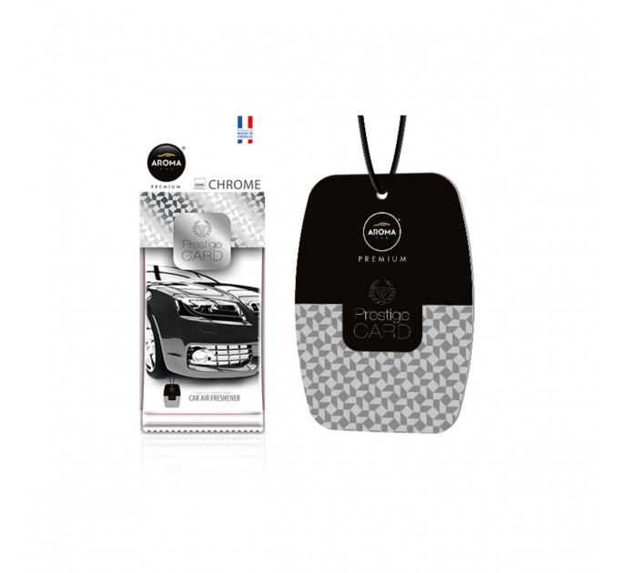 Ароматизатор Aroma Car Prestige Card Chrome сухой, цена: 60 грн.