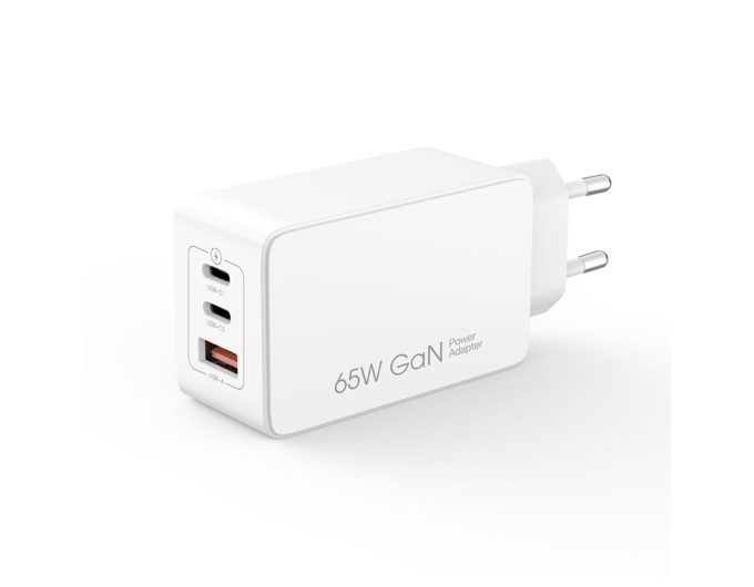 Сетевое зарядное устройство XO CE13 GaN 65W белый, цена: 1 049 грн.