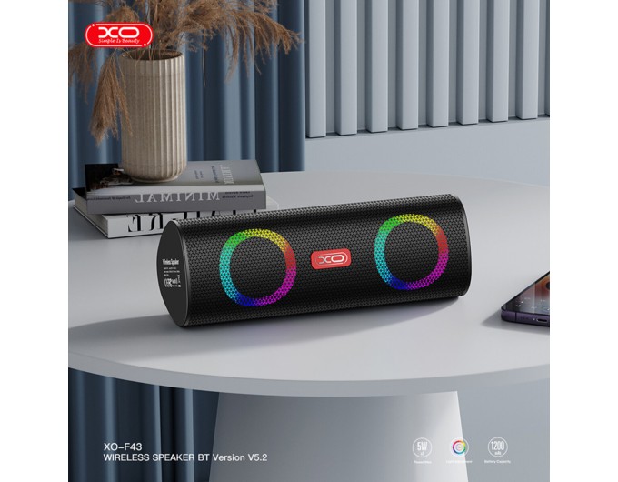 Портативная Акустика XO F43 Dual Speaker 10W черная, цена: 879 грн.
