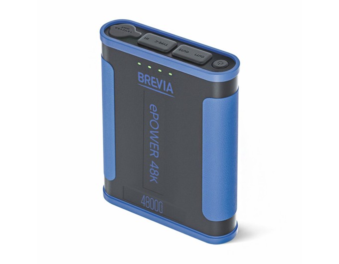Повербанк (Power Bank) Brevia ePower 48000mAh 153.6Wh LiFePo4 черно-синий, цена: 5 499 грн.