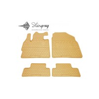 Mazda CX-7 2006- Комплект из 4-х ковриков Бежевый в салон (Stingray)