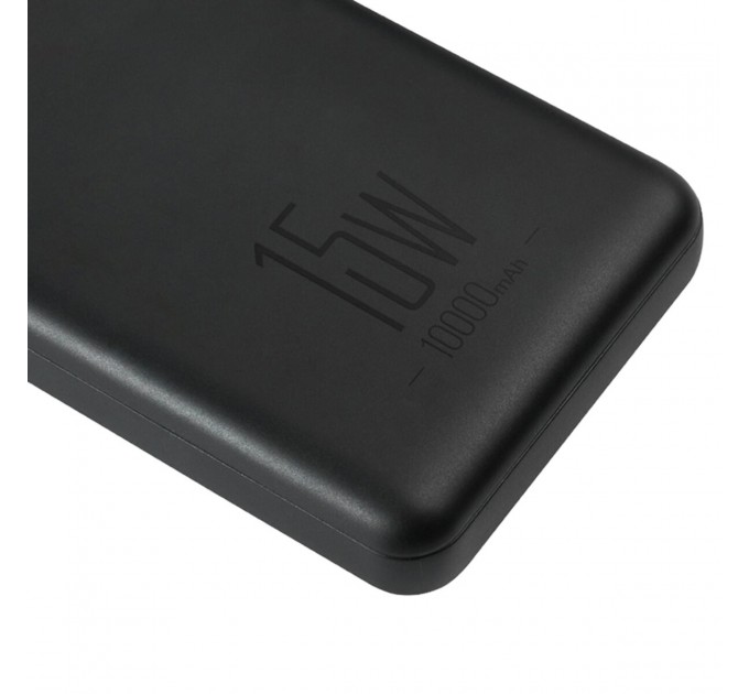 Повербанк (Power Bank) Brevia 10000mAh 15W Li-Pol чорний, ціна: 499 грн.