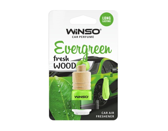 Ароматизатор Winso Fresh Wood Evergreen, 4мл рідкий, ціна: 73 грн.