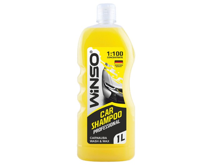 Автошампунь Winso концентрат Car Shampoo Carnauba Wash&Wax, 1л, цена: 118 грн.