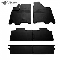 Toyota Sienna III (7 seats) (2010-...) комплект килимків з 6 штук (Stingray)