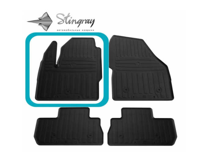Land rover Freelander II (L359) (2006-2014) коврик передний левый (Stingray), цена: 1 095 грн.